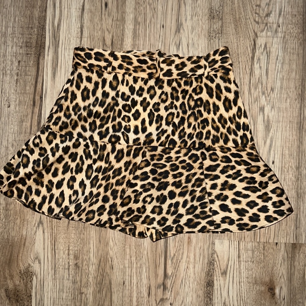 NEW! Zara Animal Print 🐆 Split Skirt - Picture 12 of 13